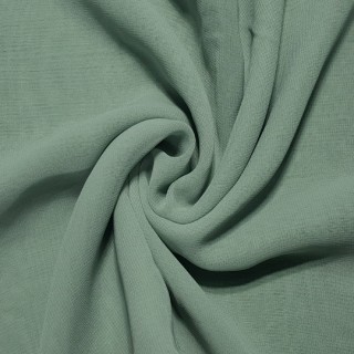 Plain Chiffon Scarf - Green